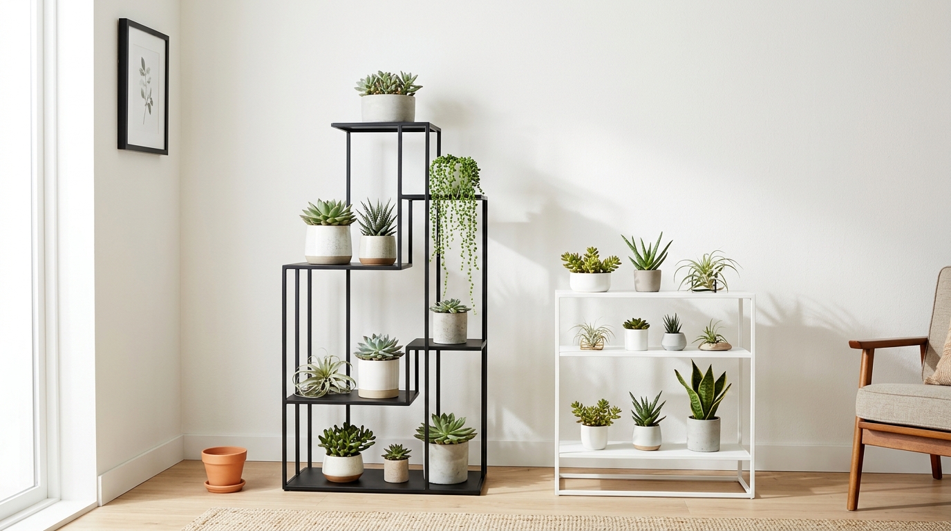 45 Indoor Plant Stand Ideas for Every Room, Budget, and Style