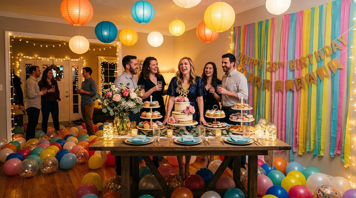 20 Simple Birthday Decoration Ideas at Home for a Perfect Night Party