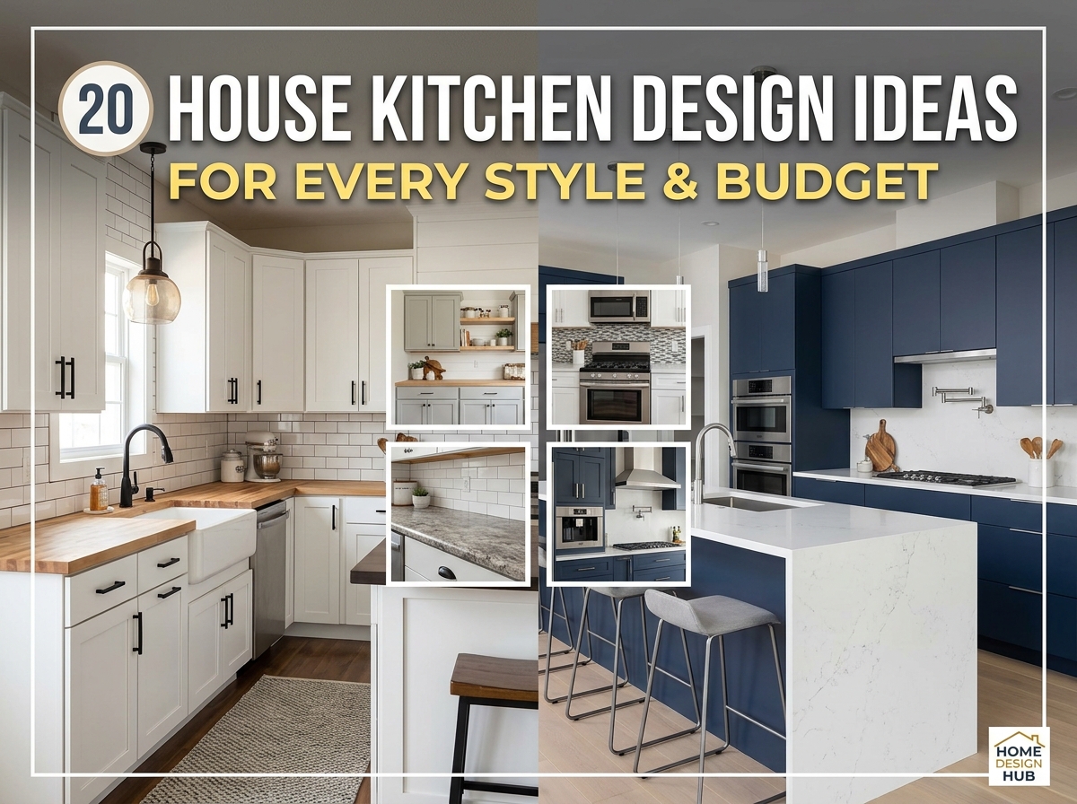 20 House Kitchen Design Ideas for Every Style and Budget